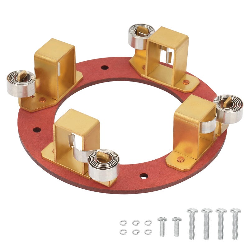 Drive-up ADC Motor Brush Plate Assembly with Springs, Fits Club Car Electric Golf Cart 1021861-01, Fits EZGO Electric Golf Cart 73120-G15 - Image 1